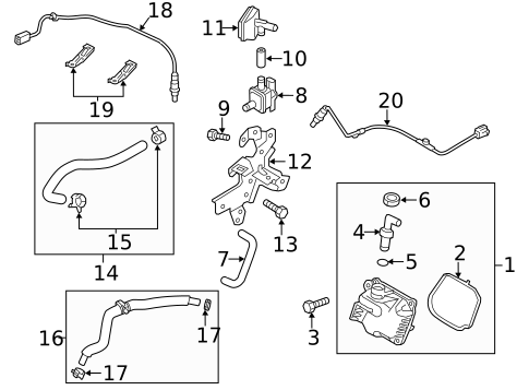 Emission Components for 2020 Mazda 3 #2
