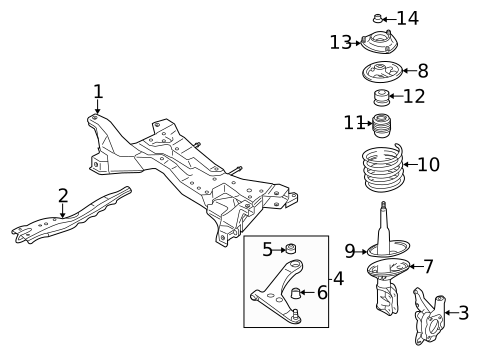 Suspension Components for 2006 Mitsubishi Lancer #0