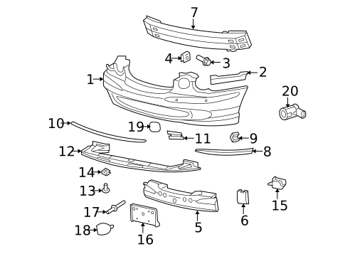 Parking Aid for 2005 Jaguar X-Type #2
