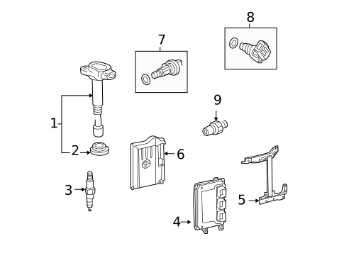 Powertrain Control for 2008 Honda Accord #2