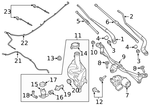 Wipers for 2021 Ford Ranger #0