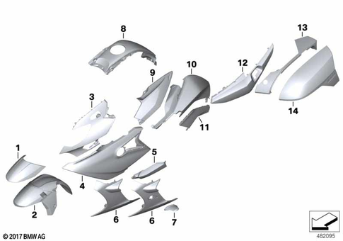 Painted Parts for 2017 BMW-Motorrad K 1600 GT #2