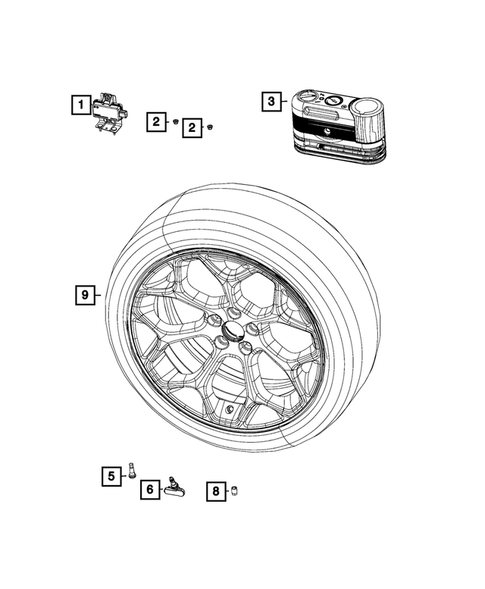 Sensors for 2018 Chrysler 300 #5