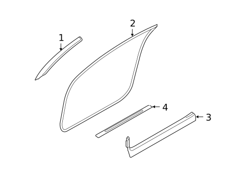 Interior Trim - Pillars for 2014 INFINITI Q60 #0