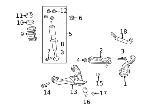 Shocks & Struts for 2008 Ford Explorer Sport Trac #0