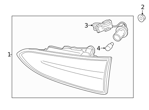 Tail Lamps for 2022 Hyundai Santa Fe #2