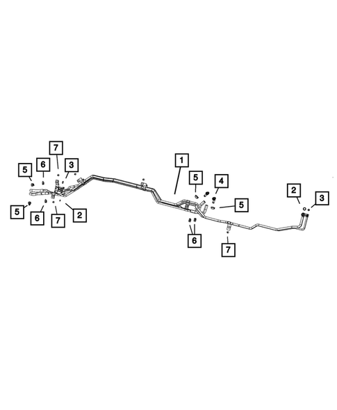 Air Conditioner and Heater Plumbing for 2016 Dodge Grand Caravan #1