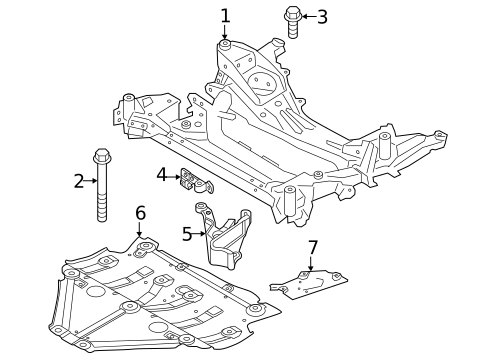 Suspension Mounting for 2021 BMW M440i xDrive #1