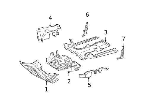 Splash Shields for 2011 Mercedes-Benz S65 AMG #1