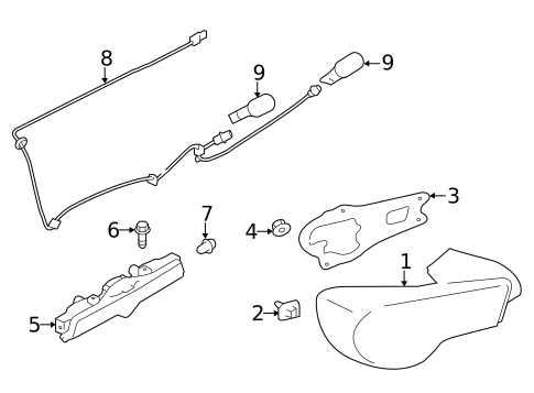 Tail Lamps for 2017 Subaru BRZ #0