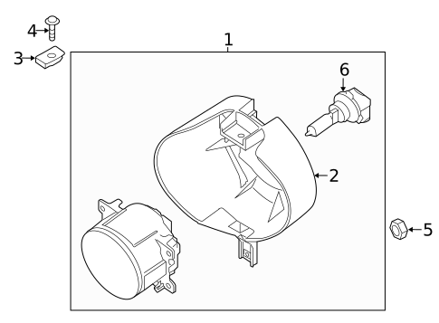 Bulbs - Chassis for 2013 Nissan Frontier #3