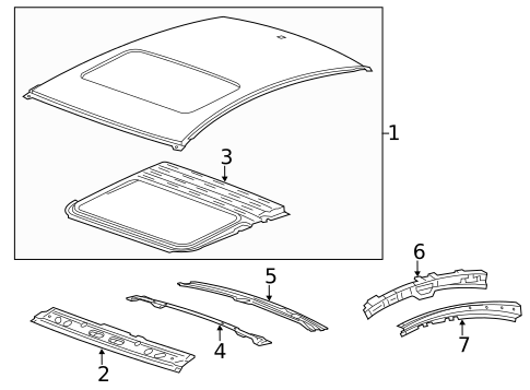Roof & Components for 2016 Buick Verano #1