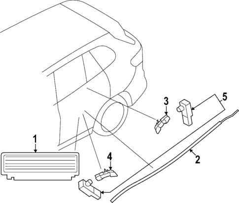 Interior Lamps for 2023 BMW iX #1