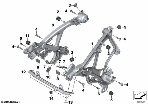 Motorcycle Trim Section, Windshield for 2008 BMW-Motorrad K 1200 R #1