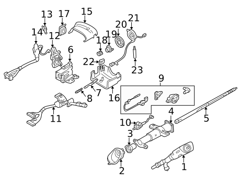 Switches, Solenoids & Actuators for 2001 GMC Safari #0