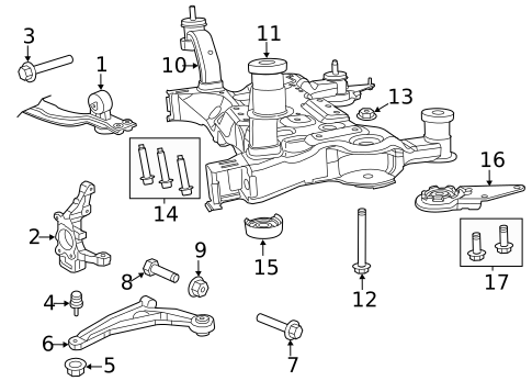 Suspension Components for 2014 Chrysler 200 #0