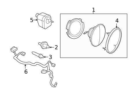 Headlamp Components for 2018 Jeep Wrangler JK #0