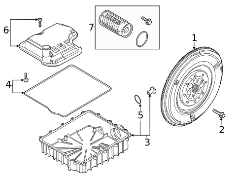 Transmission Components for 2020 Ford Mustang #0
