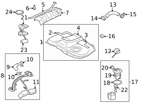 Emission Components for 2012 Mitsubishi Lancer #2