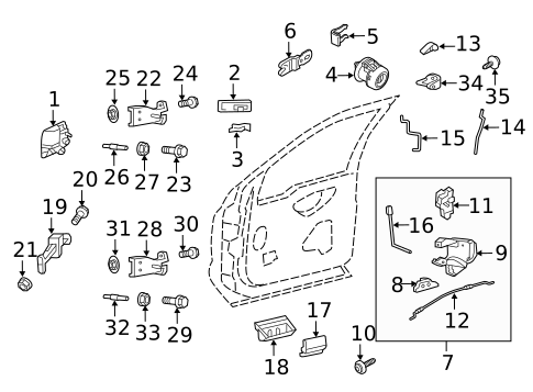 Rear Door for 2012 Ford F-350 Super Duty #1