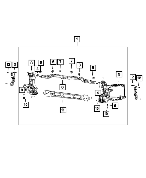 Radiator and Related Parts; Charge Air Cooler for 2018 Ram 3500 #3
