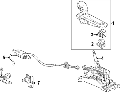 Gear Shift Control for 2025 Buick Encore GX #0