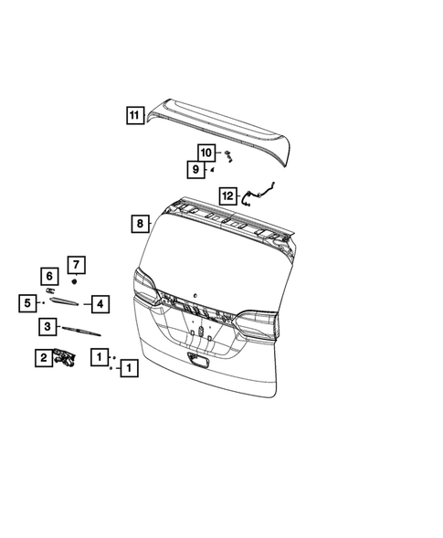 Wiper and Washer System for 2023 Chrysler Pacifica #2