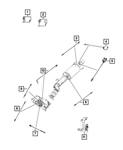 Sensors for 2014 Ram ProMaster 3500 #0