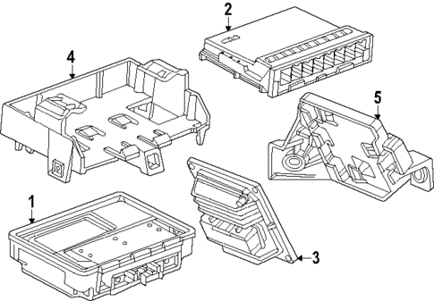 Electrical Components for 2025 Chevrolet Corvette #0