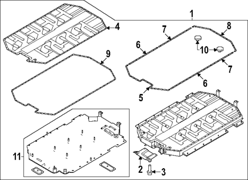 Battery for 2025 Hyundai Ioniq 6 #0