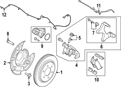 Parking Brake for 2023 Ford F-150 Lightning #0