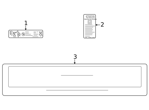 Labels for 2024 BMW X6 #0
