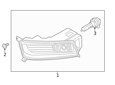 Fog Lamps for 2015 Volkswagen CC #0