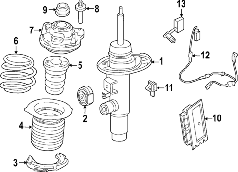 Struts & Components for 2022 BMW M440i xDrive Gran Coupe #0