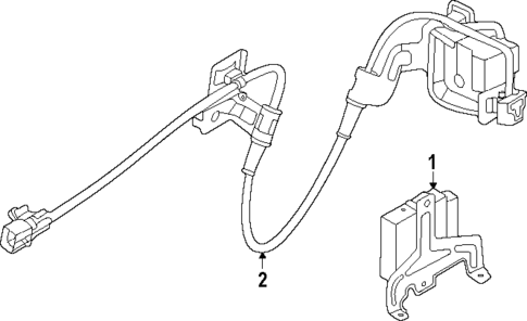 Electrical Components for 2025 Genesis GV80 Coupe #1