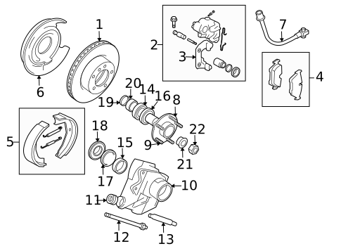 Parking Brake for 2005 Jaguar XKR #0