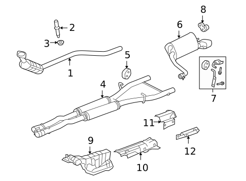 Exhaust Components for 2010 Jaguar XF #0