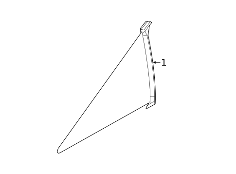 Glass & Hardware for 2014 Cadillac ELR #0