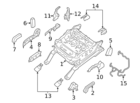 Power Seats for 2013 INFINITI JX35 #2