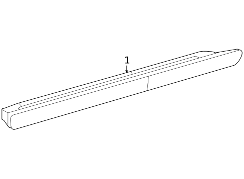 High Mounted Stop Lamp for 2013 Porsche 911 #0