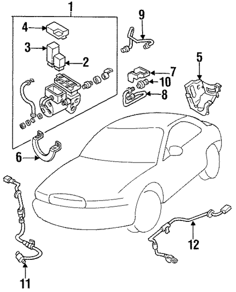 Anti-Lock Brakes for 1992 Mazda 929 #0