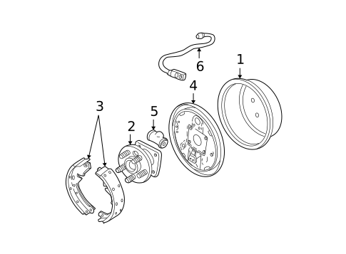 Hubs & Related Components for 2003 Oldsmobile Alero #1