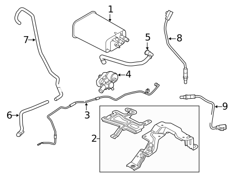 Emission Components for 2016 Volvo S60 Cross Country #0