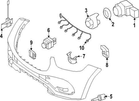 Electrical Components for 2021 Mercedes-Benz GLE350 #0