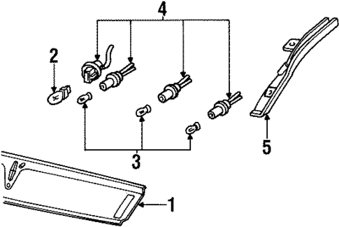 Bulbs - Chassis for 1998 Lincoln Mark VIII #0