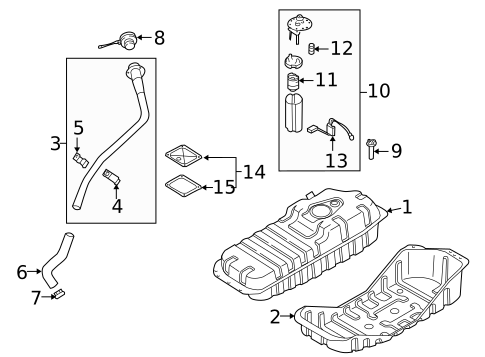Senders for 2004 Kia Sorento #0