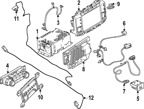Navigation System for 2024 Ford F-250 Super Duty #1