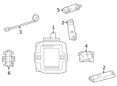 Antenna & Radio for 2021 Mercedes-Benz GLC43 AMG #1