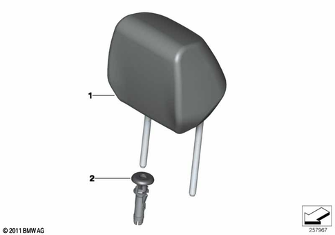 Front Seat for 2014 BMW M235iX #2