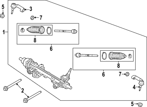 Steering Gear & Linkage for 2022 Ford F-150 Lightning #0